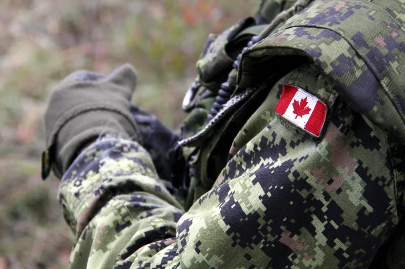 Dr. Helen Ofosu during a visit to CFB Petawawa